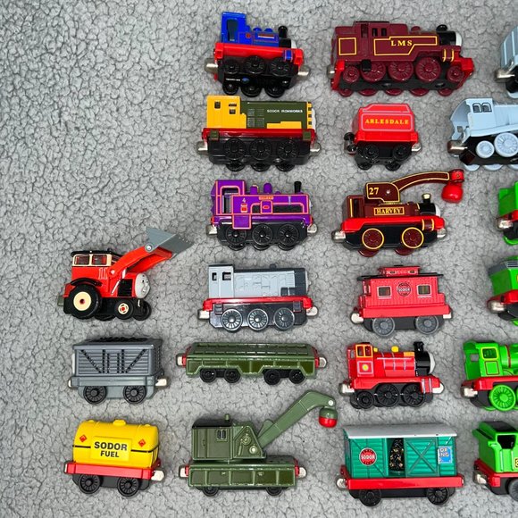 Thomas & Friends Train Collection Set Take N Play Along Diecast Track Lot of 55 - Picture 3 of 10